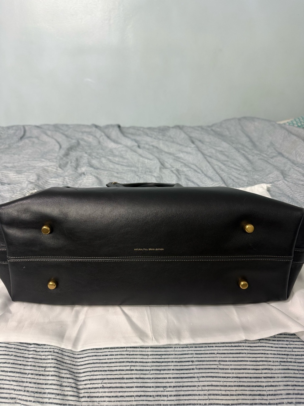 Coach Empire 40 Black Leather Handbag - Picture 2 of 13